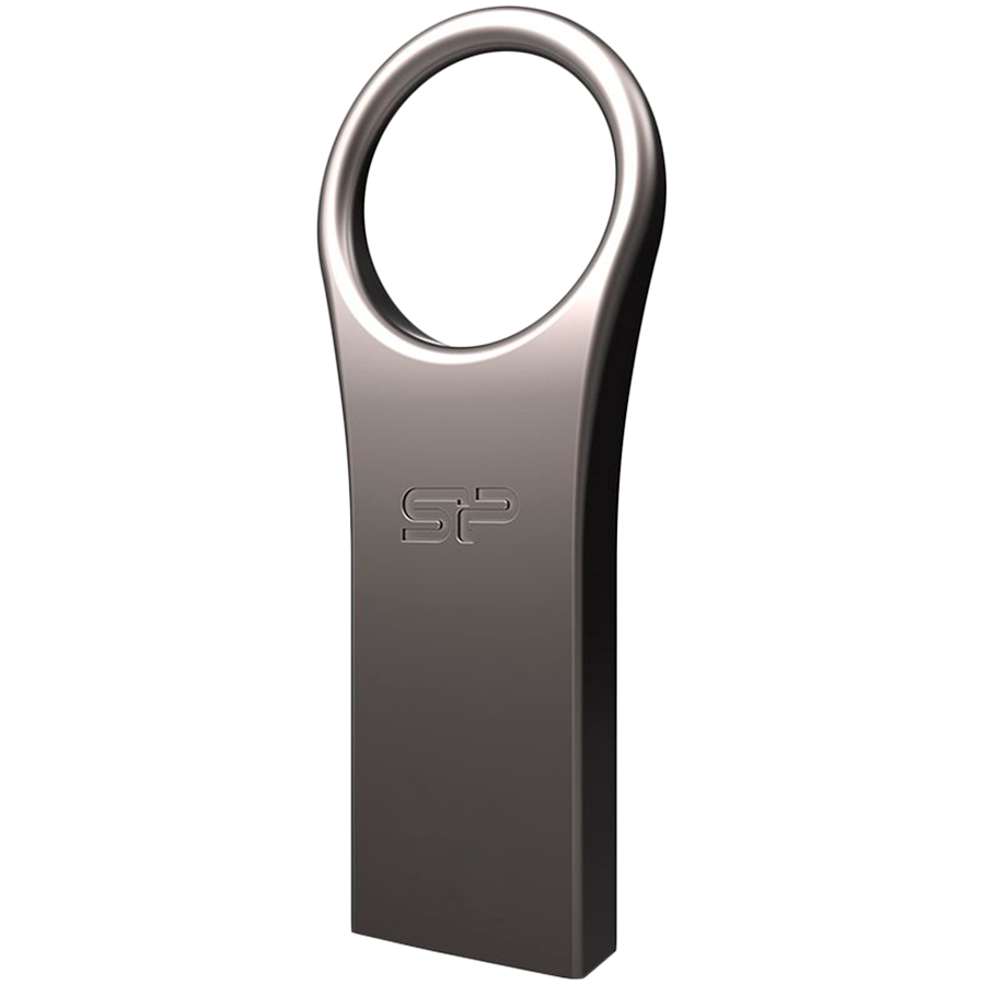 USB Флеш Silicon Power Jewel - J80 128ГБ (SP128GBUF3J80V1T) USB 3.2 Gen 1, Серебристый