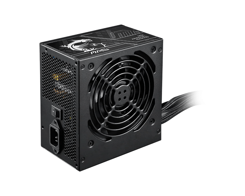 Блок питания MSI MAG A750BN PCIE5 II [750 Вт, 80 PLUS Bronze, 3x SATA, 1 x 16 pin (12VHPWR), 3 x 6+2 pin PCIe, 1x 4+4 pin, 1x 8 pin CPU, EPS12V, ATX]