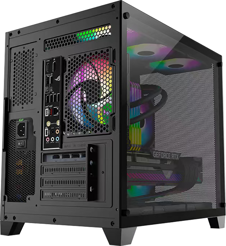 Корпус Formula V Crystal Z5 [Mini Tower, черный] 