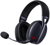 Беспроводная гарнитура  Redragon Ire Pro Bluetooth Garnitura 17ohm, 20-20000Hz, 1,8m, black (71535)
