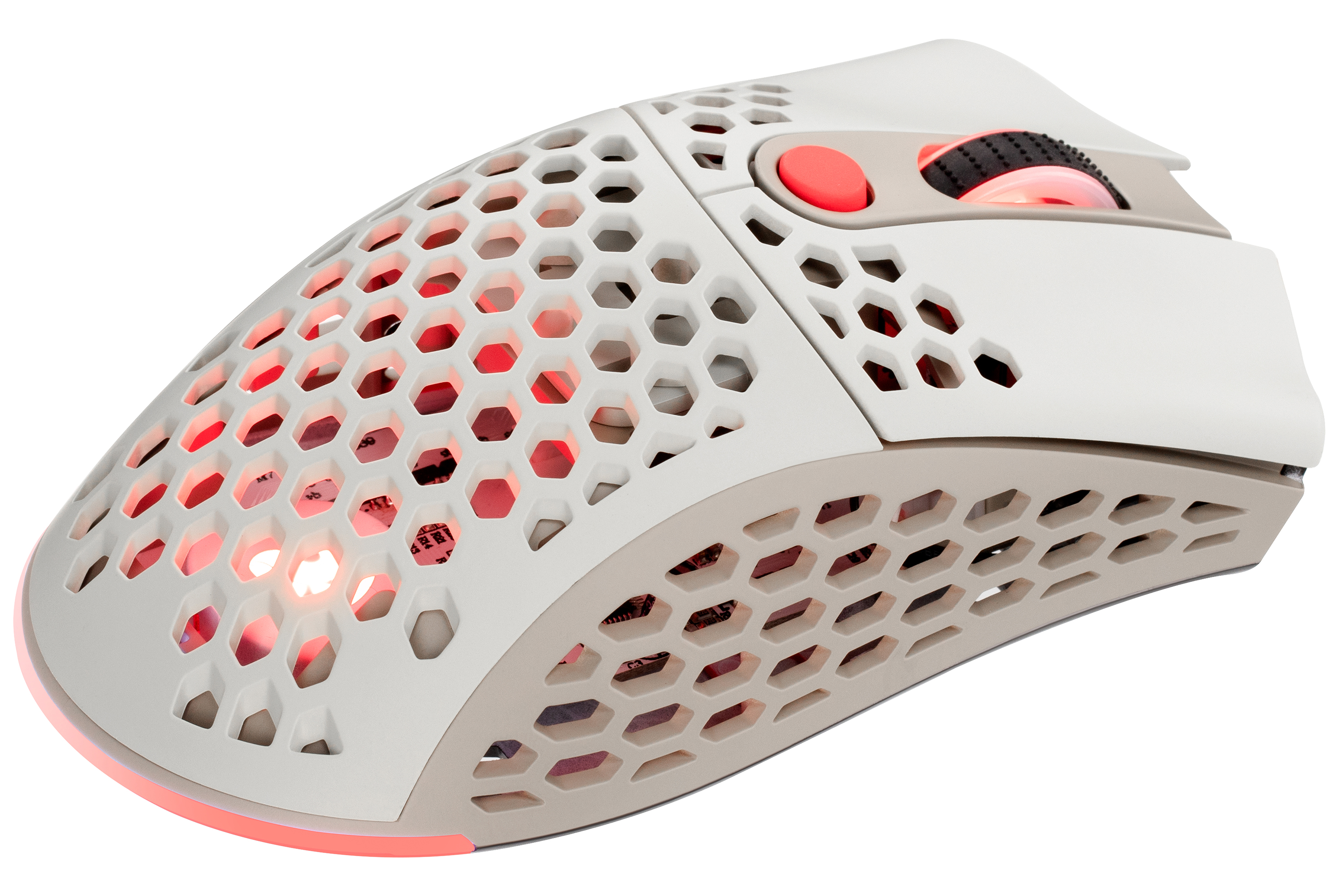 Мышь 2E Gaming HyperSpeed Lite WL (2E-MGHSL-WT-WL) [беспроводная, светодиодная, 10000 DPI, 1000 Гц подсветка, Бежевый]