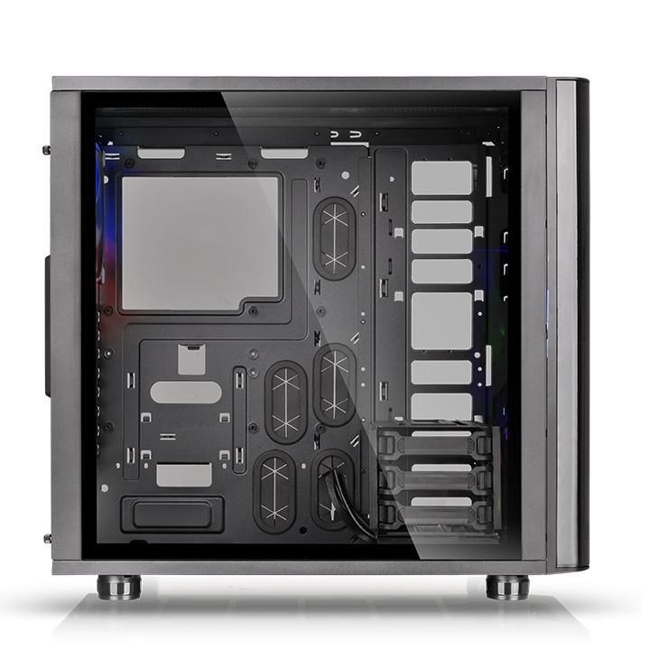 Кейс Thermaltake View 31 TG RGB (CA-1H8-00M1WN-01), Midi Tower  - купить в интернет-магазине Forcecom.kz Кейс Thermaltake View 31 TG RGB (CA-1H8-00M1WN-01), Midi Tower