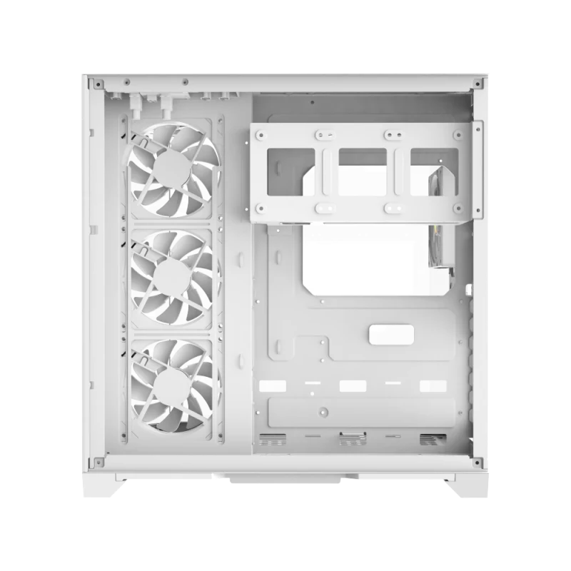 Корпус GameMax Hype-A WH White [Midi Tower, ARGB 4 x 12см, белый]