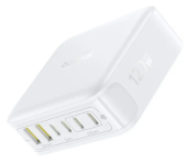 Адаптер питания Baseus EnerFill FH21 Desktop Charging Station 4C+2U 120W EU Moon Белый