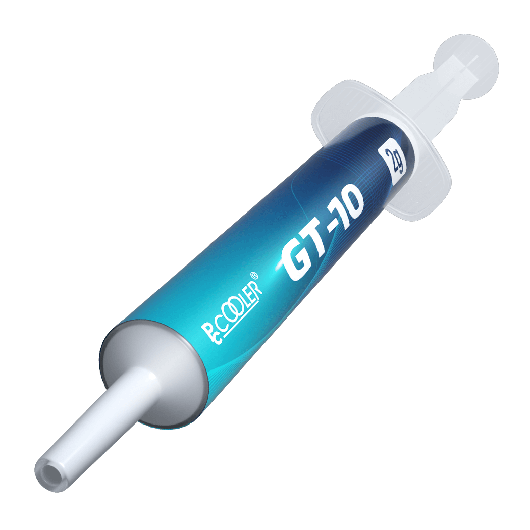 Термопаста PCCooler GT-10 2G Теплопроводность - 9.8 Вт/мК, от -50°С до 250°С. В шприце. 2гр.