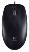Мышь Logitech B100, [проводная, светодиодная, 800 DPI]