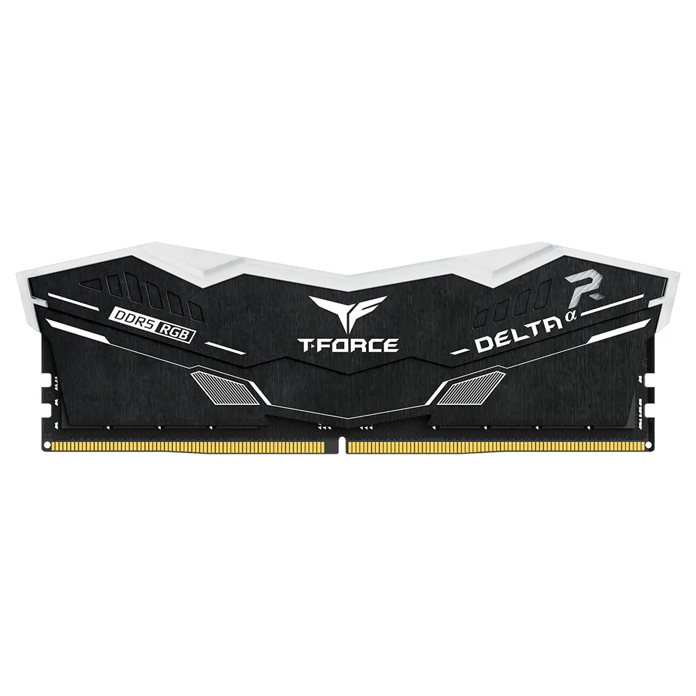 Комплект оперативной памяти Team Group DELTAα RGB DDR5 DESKTOP MEMORY BLACK (FOR AMD EXPO) (FF7D564G6000HC38JDC01) [64 ГБ, DDR 5, 6000 МГц, 1.35 В, подсветка, KIT]