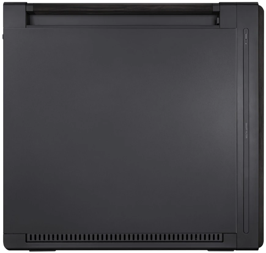 Корпус Asus PROART PA602 WOOD METAL (90DC00J0-B09010) [Midi Tower, 1 x 140 мм, 2 x 200 мм, черный]