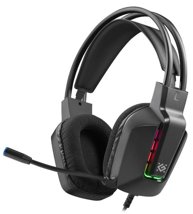 Наушники-гарнитура игровые Defender Gothic (62340) черный