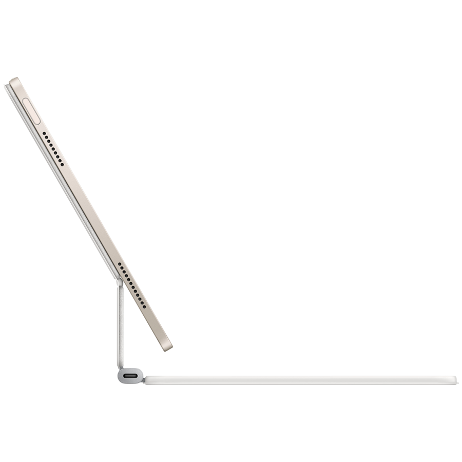 Чехол Apple Magic Keyboard for iPad Air 11-inch (M3) - Russian - White,Model A3339 (MDFV4RS/A)