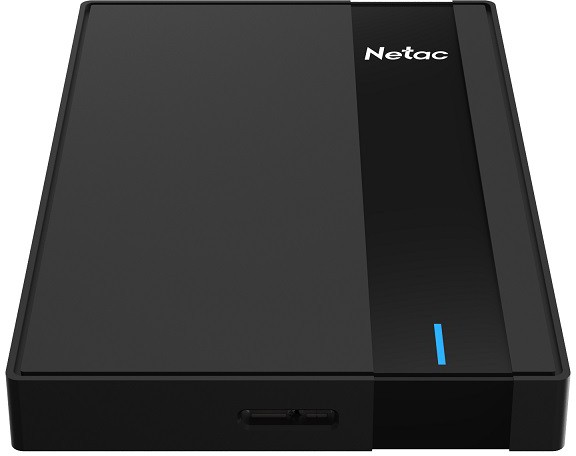 Внешний жесткий диск Netac K331 (NT05K331N-001T-30BK) [1 ТБ, 2.5", Type-A, 5400 об/мин, 8 МБ кэш]