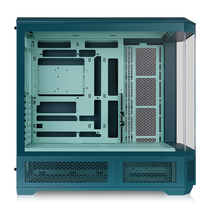 Корпус Thermaltake View 600 TG Transformative Teal (CA-11H-00FTWN-00) [Full Tower, Без вентиляторов, бирюзовый]