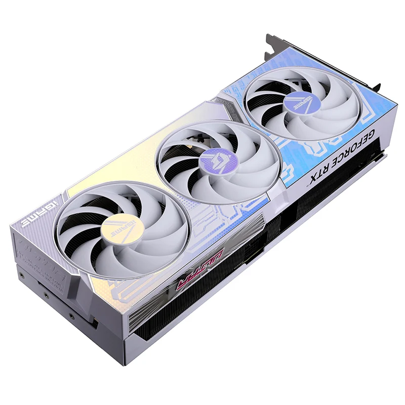 Видеокарта Colorful iGame GeForce RTX 4070 Ultra W OC V2-V [12 ГБ, GDDR6X, 192 бит, 1920 МГц, 2475 МГц, HDMI, DisplayPort (3 шт)]