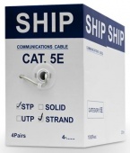 Кабель сетевой SHIP D145S-P, FTP/ 5e/ 305 м/ PVC/ Серый