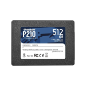 SSD накопитель Patriot P210 (P210S512G25) [512 ГБ, 2.5"SATA III, чтение: 500 МБ/с, запись: 400 МБ/с, TLC]