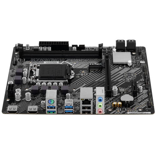 Материнская плата ASRock H510M-H2/M.2 SE [LGA 1200, Intel H470, 2xDDR 4, 1xM.2, 1xPCI-E x16, Micro-ATX]