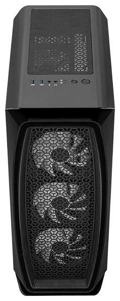 Корпус ПК без БП Aerocool Aero One Frost, черный