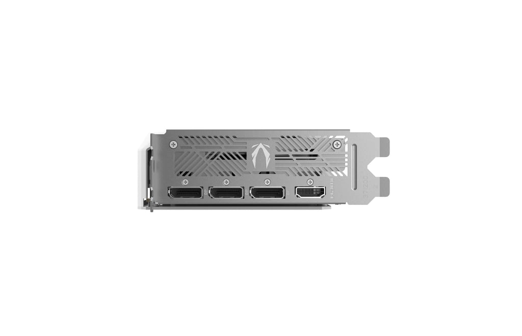 Видеокарта Zotac GAMING GeForce RTX 5070 AMP White Edition (ZT-B50700FQ-10P) [12 ГБ, GDDR7, 192 бит, HDMI, DisplayPort (3 шт)]