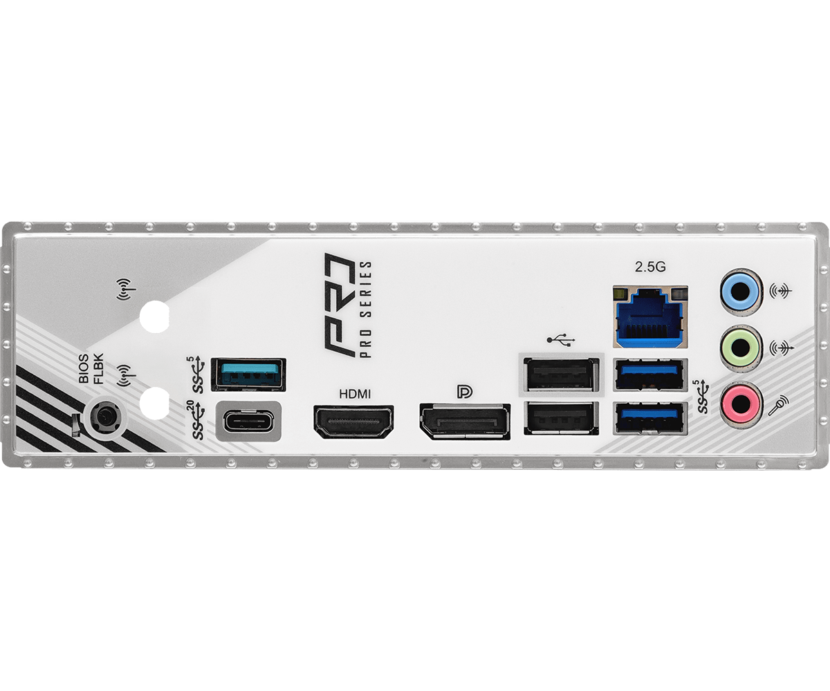 Материнская плата ASRock B860M PRO RS [LGA 1851, Intel B860, 4xDDR 5, 3xM.2, 1xPCI-E x16, Standard-ATX]