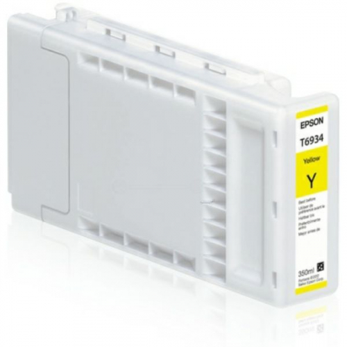 Картридж струйный Epson C13T69340N, оригинальный, желтый, 350 мл