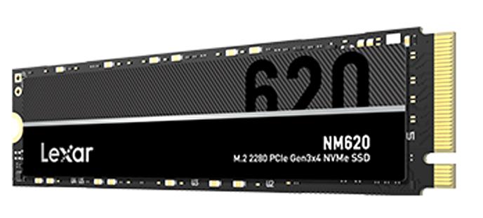 Твердотельный накопитель SSD Lexar NM620 (LNM620X512G-RNNNG) [512 ГБ, M.2, PCI-E, чтение: 3500 Мбайт/сек, запись: 2400 Мбайт/сек]