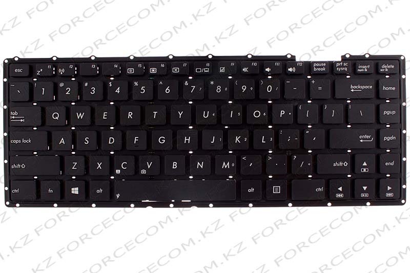 Клавиатура для ноутбука Asus X451, ENG, черная