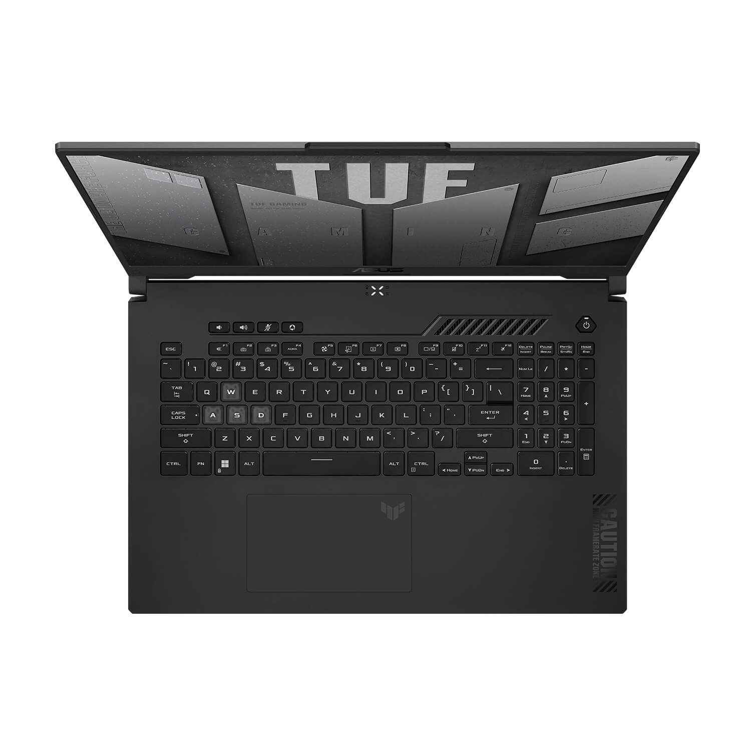 Ноутбук Asus TUF Gaming F17 / FX707VV-HX122 (90NR0CH5-M00690) [17.3" Full HD, Core i7-13620H, 16 ГБ ОЗУ, 1 ТБ SSD, RTX 4060, DOS]