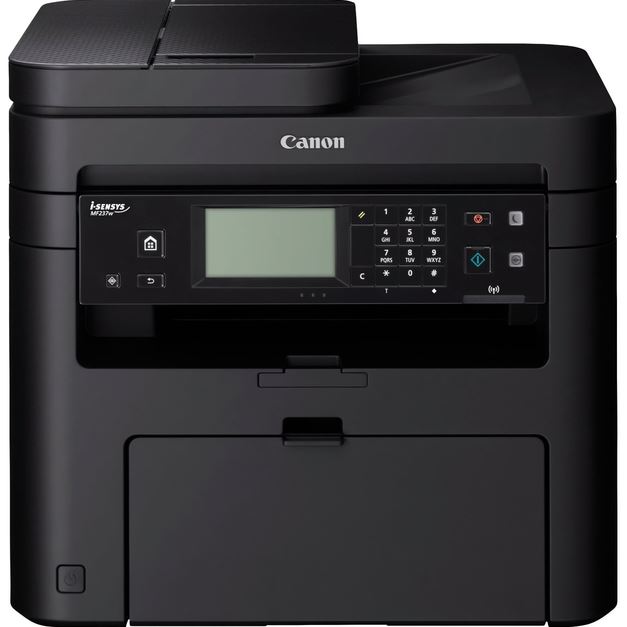 МФУ Canon i-SENSYS MF237W BUNDLE + 2 картриджа (1418C170) [A4, лазерный, черно-белый, 1200 x 1200 DPI, АПД, Wi-Fi, Ethernet (RJ-45), USB]