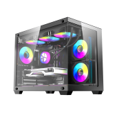 Корпус darkFlash B275 PRO (DF-B275-PRO) [Mini Tower, Черный]