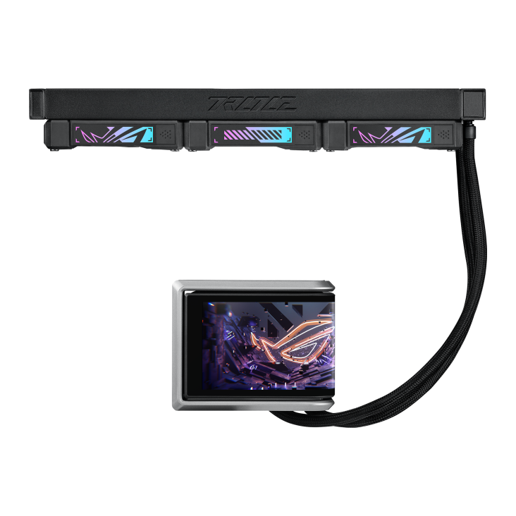 Система охлаждения Asus ROG RYUO IV 360 ARGB [120 x 120 мм, 2000 об/мин, 30.7 дБ, 4 pin]