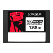 SSD накопитель Kingston DC600M [SEDC600M/7680G] [7680 ГБ, 2.5"SATA III, чтение: 560 МБ/с, запись: 530 МБ/с, TLC]