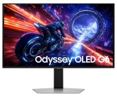 Монитор Samsung Odyssey OLED G6 (LS27FG602SIXCI) [27", OLED, 2560x1440, 500 Гц, 0.03 мс, HDMI x2, DisplayPort]