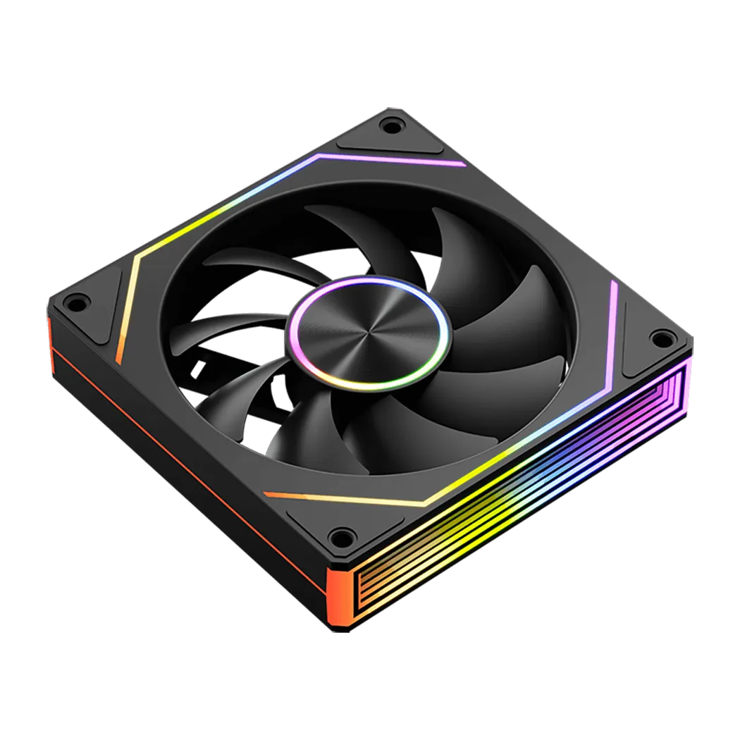 Вентилятор для корпуса PCCooler FG120 ARGB BK [120 мм, 1800 об/мин, 54 CFM, 28 dB, PWM]