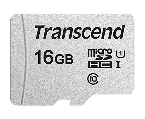 Карта памяти MicroSD 16GB Class 10 U1 Transcend TS16GUSD300S - купить по цене 2 560 тг. в интернет-магазине Forcecom.kz