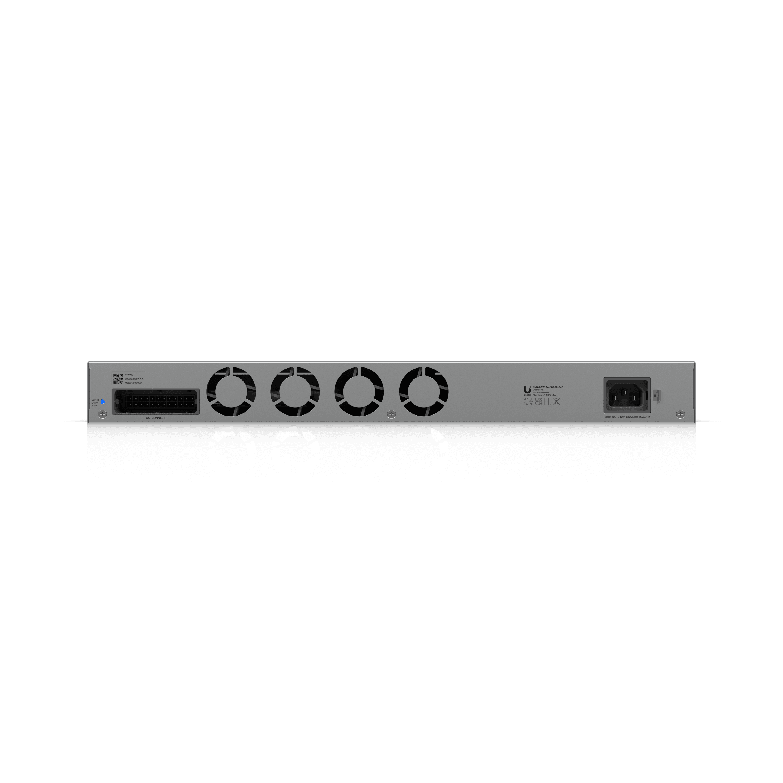 Коммутатор Ubiquiti USW-Pro-XG-10-PoE-EU (10) 10 GbE and (2) 10G SFP+ ports