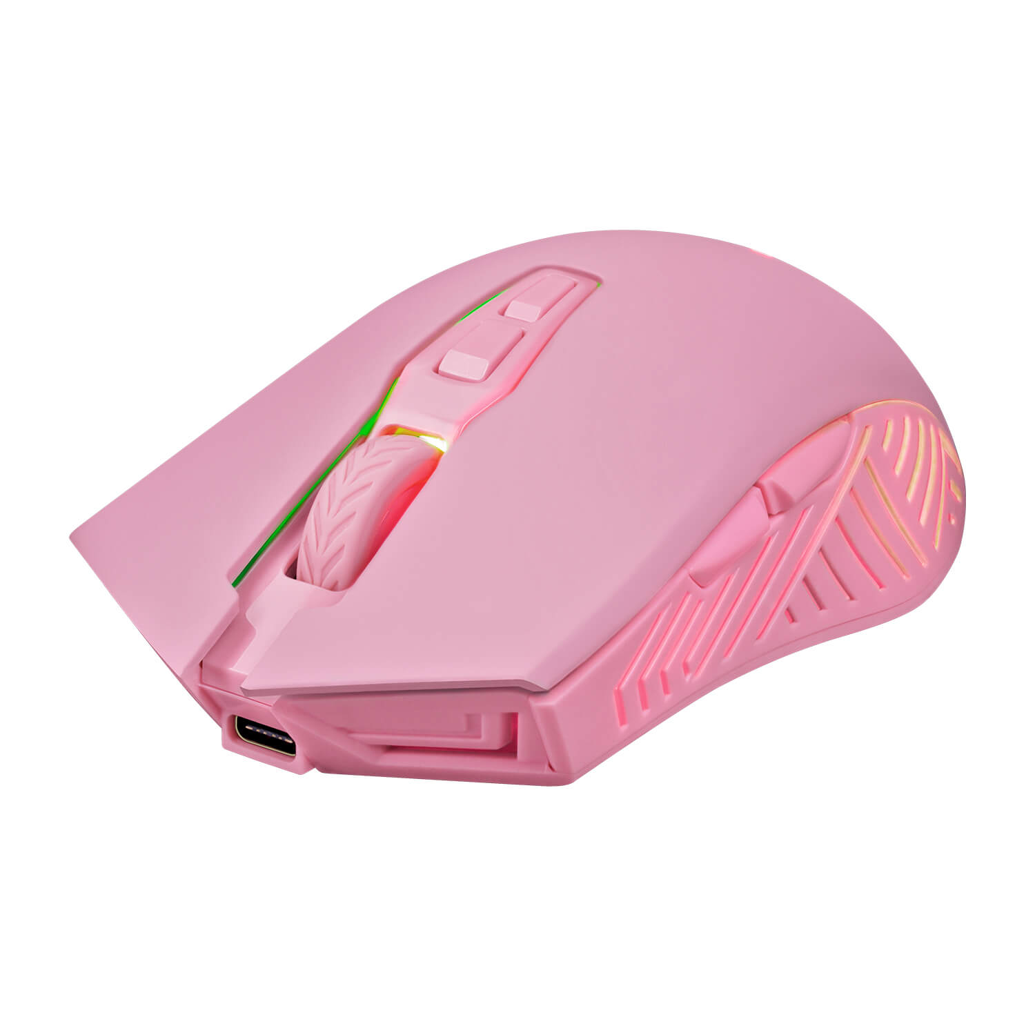 Мышь Defender Pandora GM-502 [беспроводная, светодиодная, 3200 DPI, подсветка, розовый]