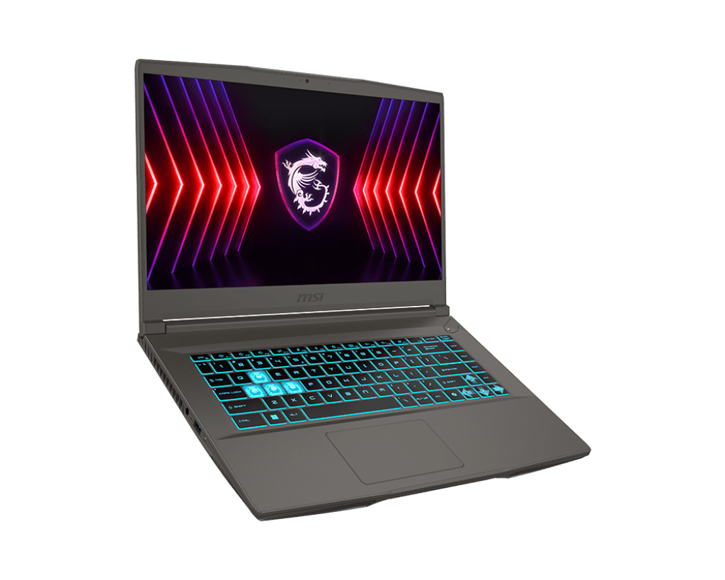 Ноутбук MSI Thin 15 (B12UC-1821XKZ) [15.6" Full HD, Core i5-12450H, 16 ГБ ОЗУ, 512 ГБ SSD, RTX 3050, DOS]