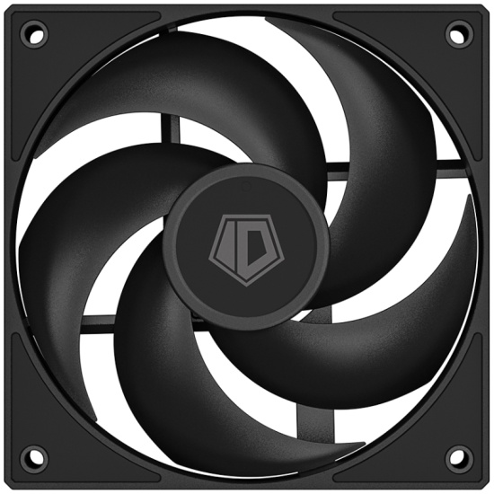 Вентилятор для корпуса ID-Cooling AS-120-K [120 мм, 2000 об/мин, 58 CFM, 27.2 дБ, PWM]