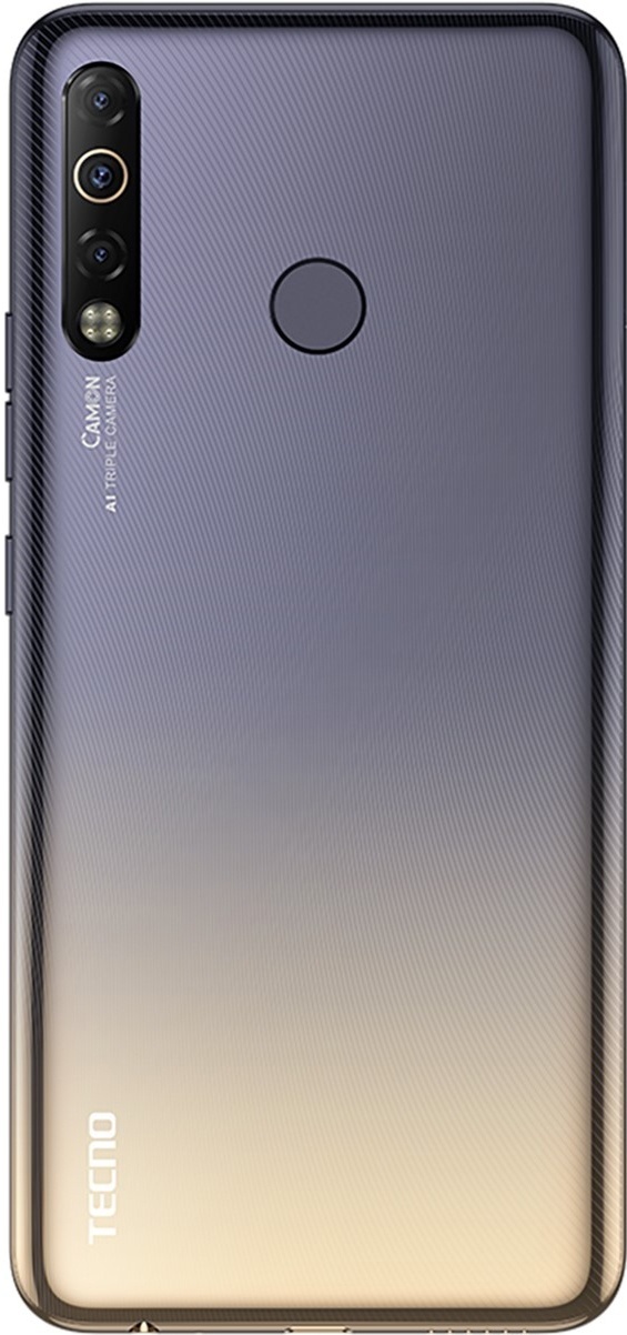 Смартфон Tecno Camon 12 Air (CC6 ALPENGLOW GOLD 3/32GB) [6,55", 32 ГБ, 3 ГБ, Золотистый]
