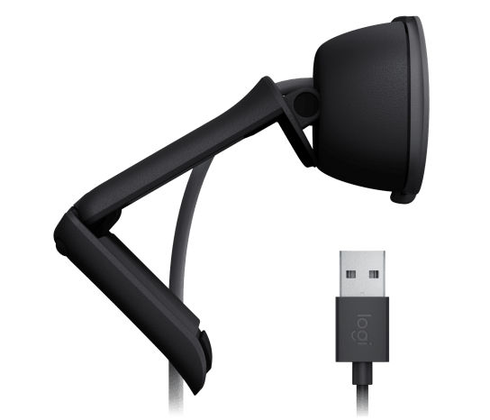 Вебкамера Logitech Brio 100 (960-001585), Черный 