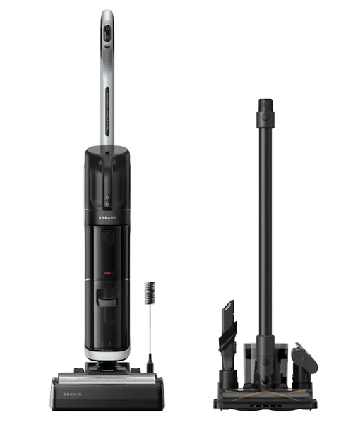 Вертикальный беспроводной моющий пылесос Dreame Wet and Dry Vacuum H14 Dual (HHV25A), Серый