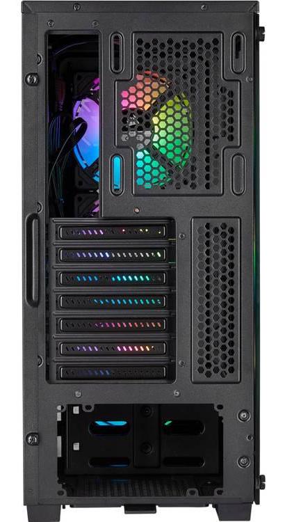 Корпус ПК без БП, Corsair iCUE 220T RGB, чёрный  - купить в интернет-магазине Forcecom.kz Корпус ПК без БП, Corsair iCUE 220T RGB, чёрный