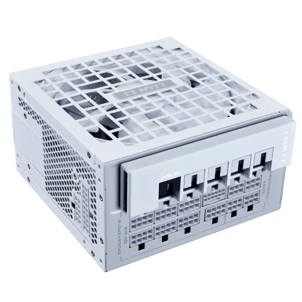 Блок питания Lian Li RS1000G WHITE 1000W (G9P.RS1000G.WH00.EU) [1000 Вт, 80 PLUS Gold, 12x SATA, 1 x 16 pin (12VHPWR), 3 x 6+2 pin PCIe, 2x 4+4 pin CPU, ATX]