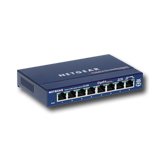 Коммутатор NETGEAR GS108GE Netgear ProSafe Gigabit Ethernet Switch,  8 x 10/100/1000 RJ45 ports, Desktop - купить в интернет-магазине Forcecom.kz Коммутатор NETGEAR GS108GE Netgear ProSafe Gigabit Ethernet Switch,  8 x 10/100/1000 RJ45 ports, Desktop
