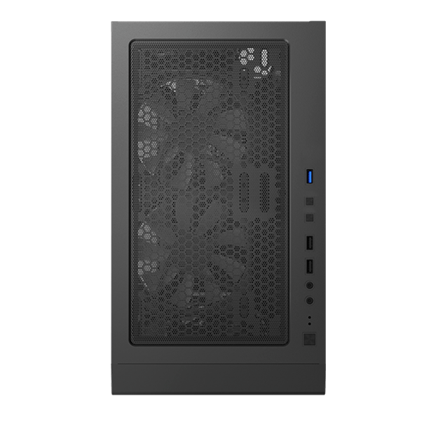 Корпус Montech X3 GLASS (B) [Midi Tower, 3 × 120 мм, 3 × 140 мм, Черный]