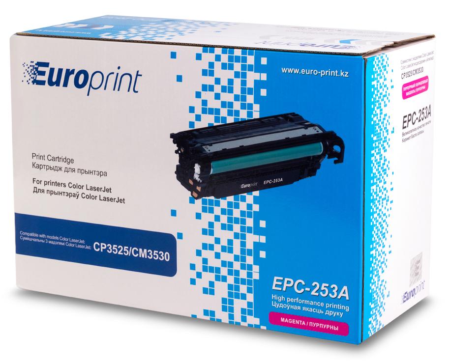 Картридж Europrint EPC-253A, пурпурный, чип
