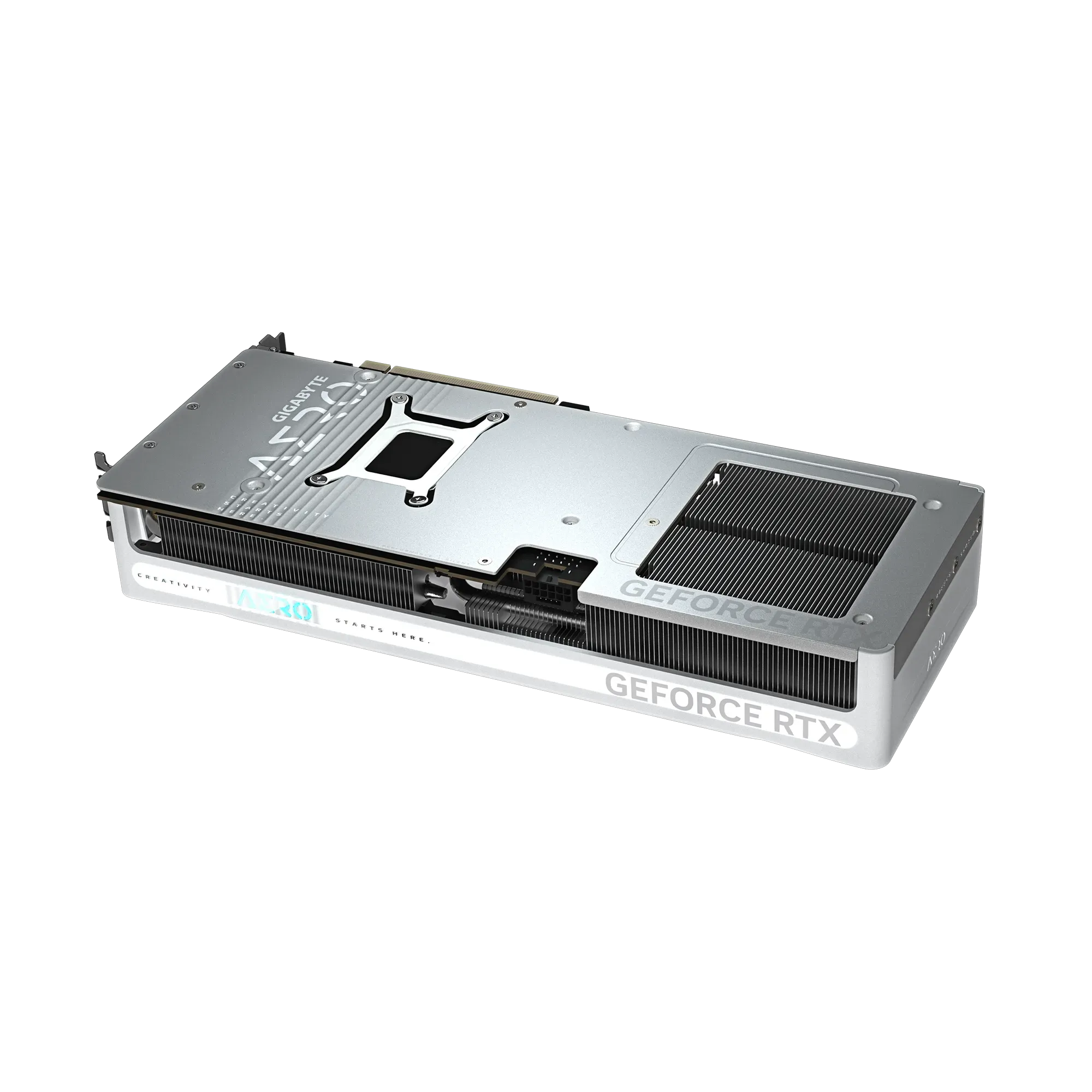 Видеокарта Gigabyte GeForce RTX 5080 AERO OC SFF 16G (GV-N5080AERO OC-16GD) 16 ГБ, GDDR7, 256 бит, HDMI, DisplayPort (3 шт)