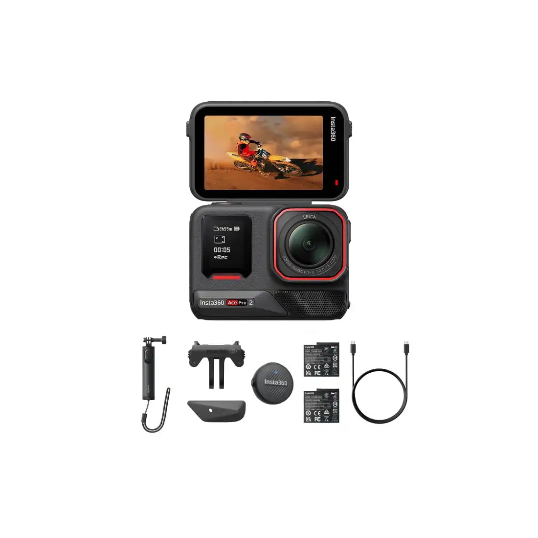 Экшн-камера Insta360 Ace Pro 2 Dual Battery Bundle