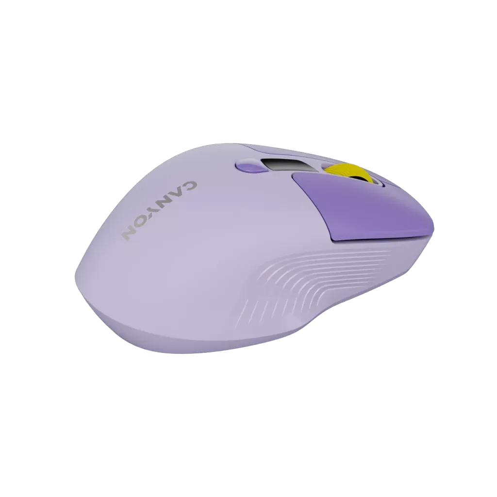 Мышь Canyon MW-26 LCD (CNS-CMSW26V) [беспроводная, светодиодная, 1200 DPI, 125 Гц, фиолетовый]