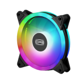 Вентилятор для корпуса PCCooler F3 T120 ARGB BK [120 мм, 1800 об/мин, 46 CFM, 21.6 дБ, PWM]